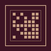 黄色仓库商务二维码